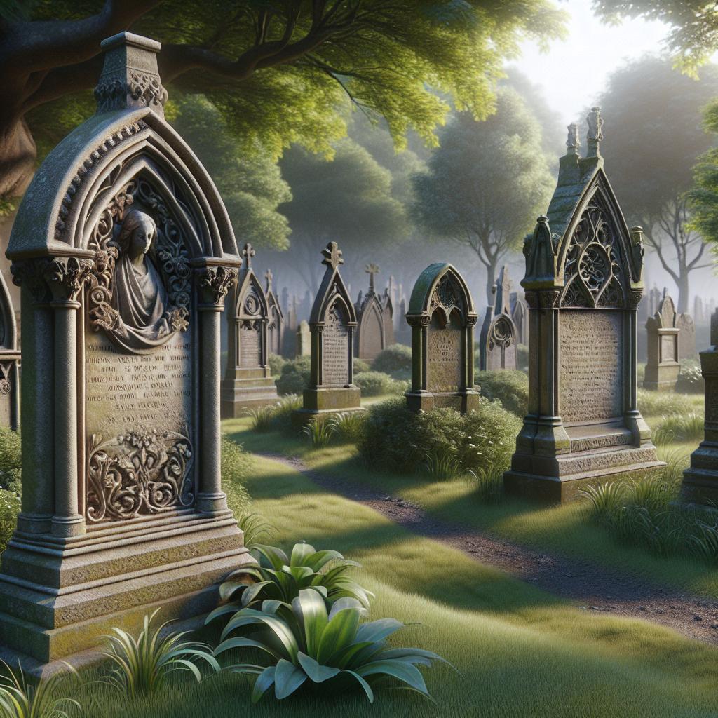 10 изящных памятников на могилу: как выбрать лучший вариант