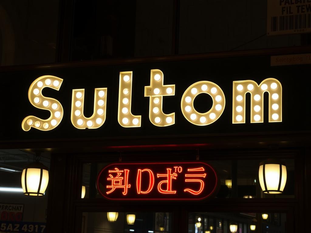 Illuminated  signsфото