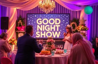 Как устроить тематическую вечеринку в формате тв-шоу вместе с Good Night Show