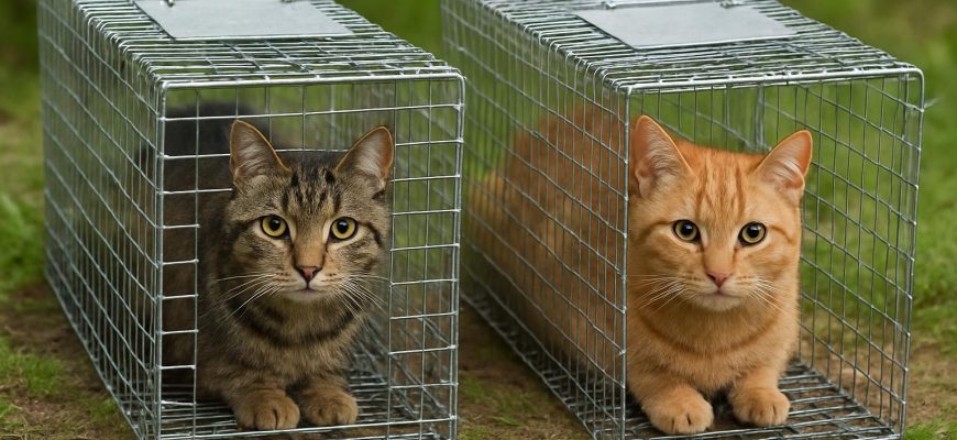 Безопасные котоловки: как поймать кошку, не навредив ей и себе